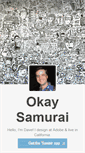 Mobile Screenshot of okaysamurai.tumblr.com