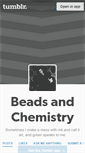 Mobile Screenshot of beadsandchemistry.tumblr.com