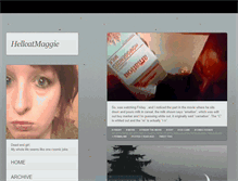 Tablet Screenshot of hellcatmaggie.tumblr.com