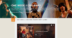 Desktop Screenshot of oneweekoneband.tumblr.com