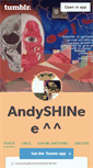 Mobile Screenshot of andyshineeloki.tumblr.com