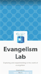 Mobile Screenshot of evangelismlab.tumblr.com