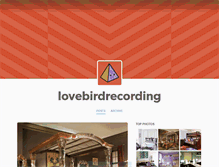 Tablet Screenshot of lovebirdrecording.tumblr.com