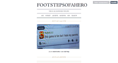 Desktop Screenshot of footstepsofahero.tumblr.com