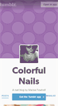 Mobile Screenshot of colorful-nails.tumblr.com