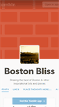 Mobile Screenshot of bostonbliss.tumblr.com
