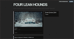Desktop Screenshot of fourleanhounds.tumblr.com