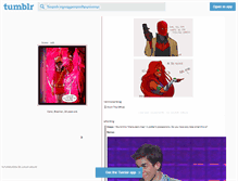Tablet Screenshot of mywayacrosstheuniverse.tumblr.com