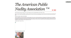 Desktop Screenshot of americanpublicnudityassociation.tumblr.com