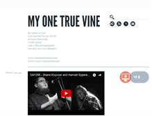 Tablet Screenshot of myonetruevine.tumblr.com