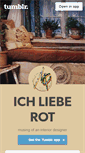 Mobile Screenshot of ichlieberot.tumblr.com