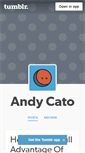 Mobile Screenshot of andycato.tumblr.com