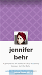 Mobile Screenshot of jenniferbehr.tumblr.com