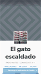 Mobile Screenshot of elgatoescaldado.tumblr.com