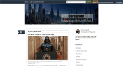 Desktop Screenshot of coruscantconsumerreports.tumblr.com