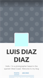 Mobile Screenshot of luisdiazdiaz.tumblr.com