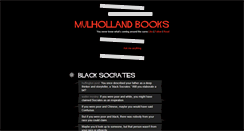 Desktop Screenshot of mulhollandbooks.tumblr.com