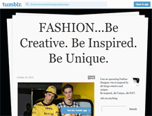 Tablet Screenshot of becreativebeinspiredbeunique.tumblr.com