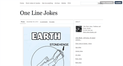 Desktop Screenshot of 1linerjokes.tumblr.com