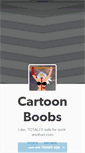 Mobile Screenshot of cartoonboobs.tumblr.com