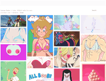 Tablet Screenshot of cartoonboobs.tumblr.com