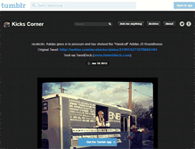 Tablet Screenshot of kickscorner.tumblr.com