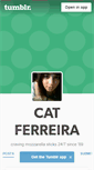 Mobile Screenshot of catferreira.tumblr.com