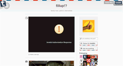 Desktop Screenshot of fillup.tumblr.com