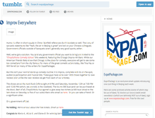 Tablet Screenshot of expatpackage.tumblr.com