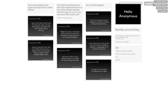 Desktop Screenshot of hello--anonymous.tumblr.com