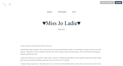 Desktop Screenshot of missjoladie.tumblr.com