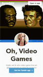 Mobile Screenshot of ohvideogames.tumblr.com