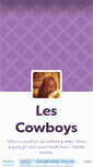 Mobile Screenshot of lescowboys.tumblr.com