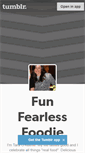 Mobile Screenshot of funfearlessfoodie.tumblr.com