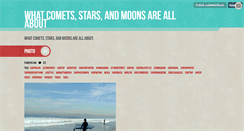 Desktop Screenshot of cometstarmoon.tumblr.com
