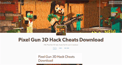 Desktop Screenshot of pixelgun3d.tumblr.com