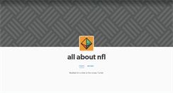 Desktop Screenshot of allnfl.tumblr.com