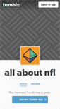 Mobile Screenshot of allnfl.tumblr.com