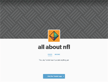 Tablet Screenshot of allnfl.tumblr.com