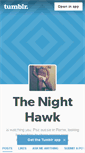 Mobile Screenshot of ahawkinthenight.tumblr.com