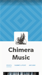 Mobile Screenshot of chimeramusic.tumblr.com