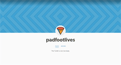 Desktop Screenshot of padfootlives.tumblr.com