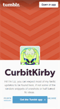 Mobile Screenshot of curbitkirby.tumblr.com