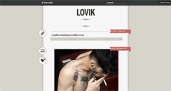 Desktop Screenshot of lovik.tumblr.com