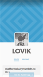Mobile Screenshot of lovik.tumblr.com