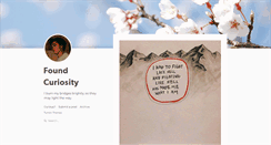 Desktop Screenshot of foundcuriosity.tumblr.com