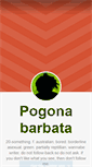 Mobile Screenshot of pogonabarbata.tumblr.com