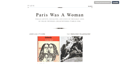 Desktop Screenshot of pariswasawoman.tumblr.com