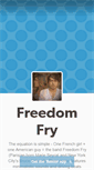 Mobile Screenshot of freedomfry.tumblr.com