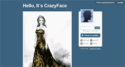 Desktop Screenshot of crazyfaceproductions.tumblr.com
